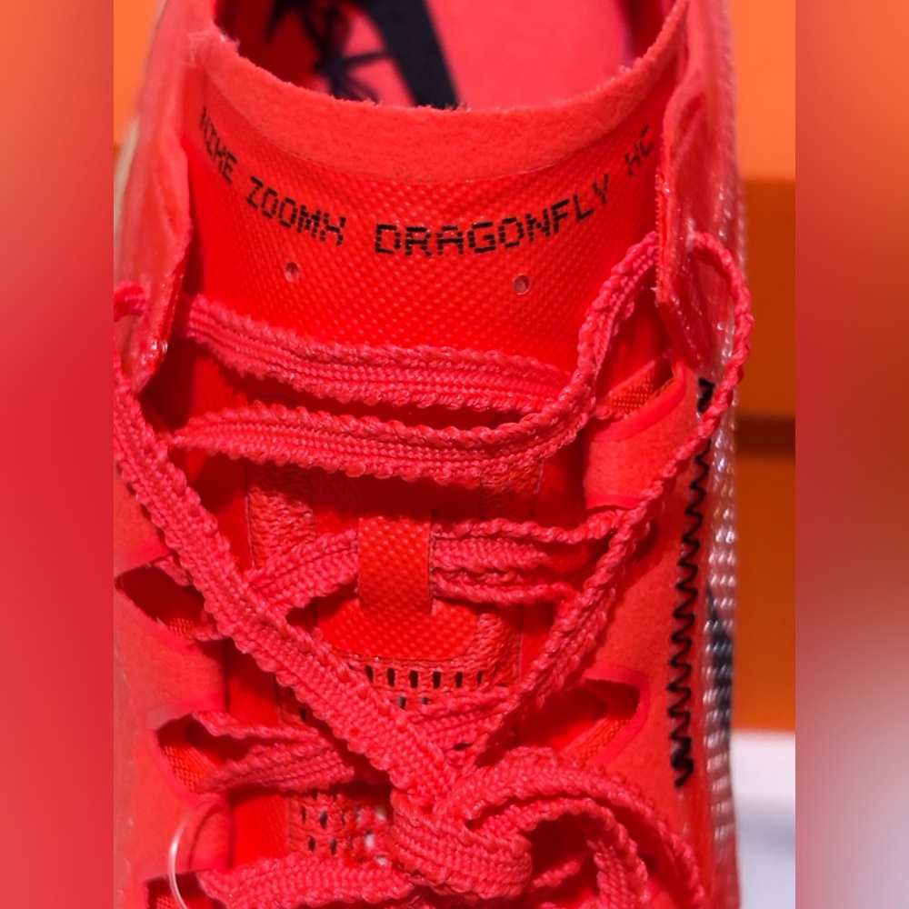 Nike ZoomX Dragonfly XC Cross Country Spikes Running Shoes Neon Red DX7992-600 - Picture 8 of 16